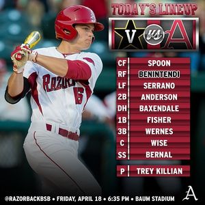 Image post by @razorbackbsb on Instagram