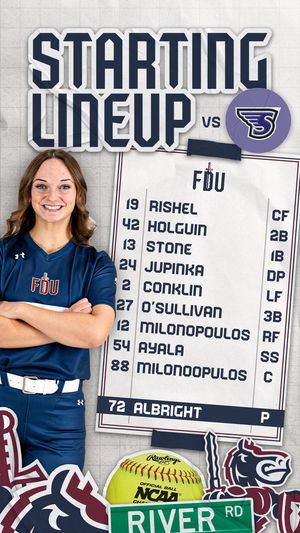Image post by @FDUKnightsSB on Twitter