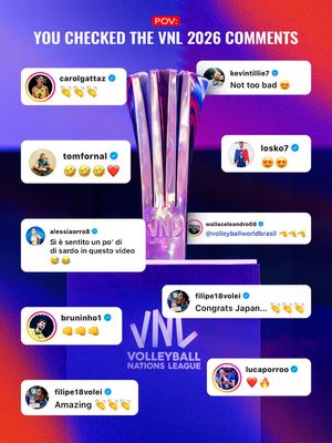 Image post by @volleyballnationsleague on Instagram