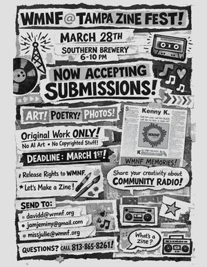 Image post by @WMNFCommunityRadio on Facebook