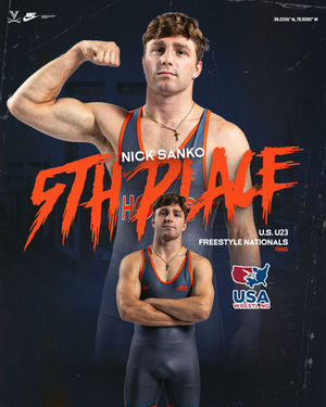 Image post by @uvawrestling on Instagram
