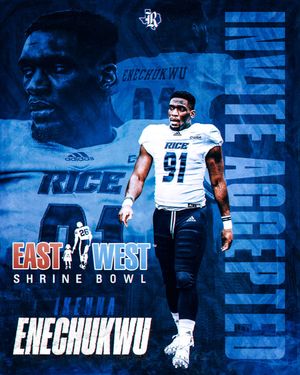 Image post by @RiceFootball on Twitter