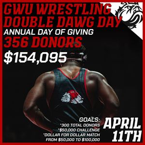 Image post by @gwuwrestling on Instagram