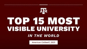 Image post by @TAMU on Twitter