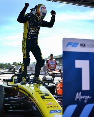 Image post by @formula2 on Instagram