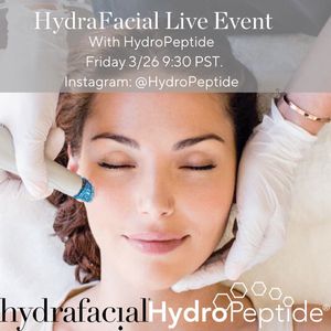 Image post by @hydropeptide on Instagram
