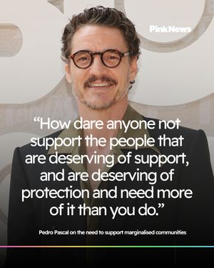 Image post by @pinknews on Instagram