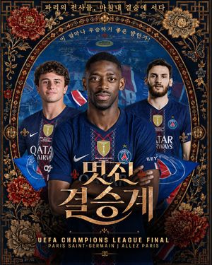Image post by @psg on Instagram