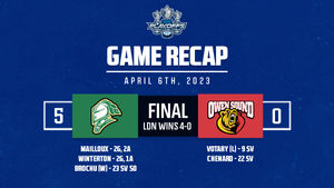 Image post by @OHLHockey on Twitter