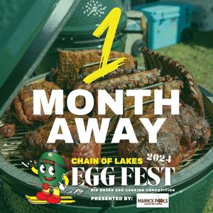 Image post by @chainoflakeseggfest on Facebook