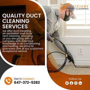 Image post by @Efficientductcleaning on Facebook