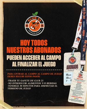 Image post by @clubnaranjeros on Instagram