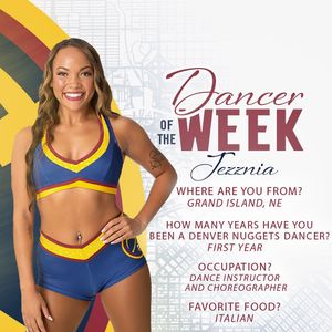 Image post by @nuggetsdancers on Instagram
