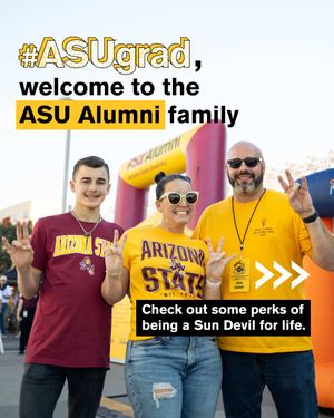 Image post by @arizonastateuniversity on Instagram