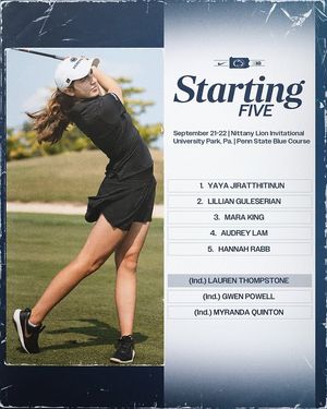 Image post by @pennstatewgolf on Instagram