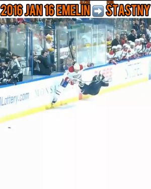Image post by @hockeyfights on Instagram