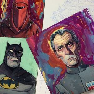 Video post by @RichPellegrinoArt on Facebook