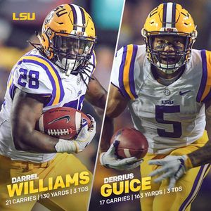 Image post by @lsufootball on Instagram