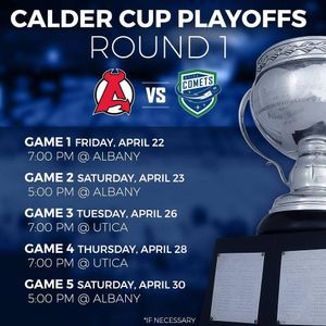 Image post by @uticacomets on Instagram