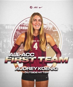 Image post by @fsuvolleyball on Instagram