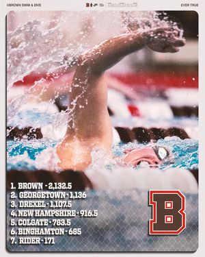 Image post by @brownu_wswimdive on Instagram