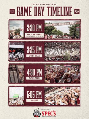 Image post by @aggiefootball on Instagram