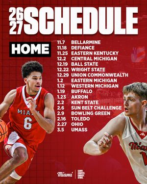 Image post by @miamioh_bball on Instagram