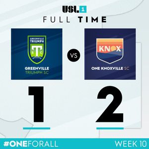 Image post by @USLLeagueOne on Twitter/X