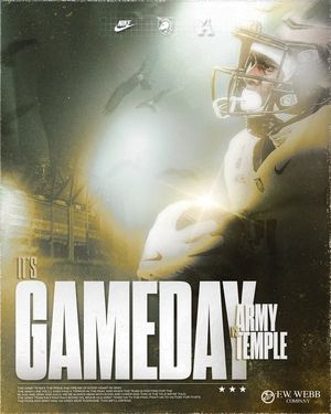 Image post by @armyfootball on Facebook