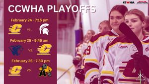 Image post by @cmuwomensclubhockey on Facebook