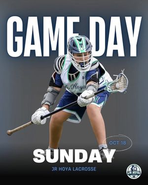 Image post by @JR Hoyas Lacrosse on Facebook