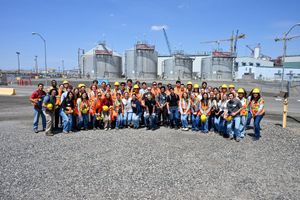 Image post by @HanfordVitPlant on Facebook