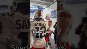Video post by @shedeursanderslive on YouTube