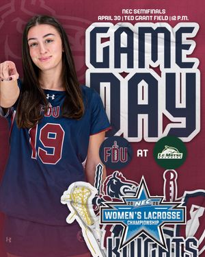 Image post by @FDUKnightsWLAX on Twitter