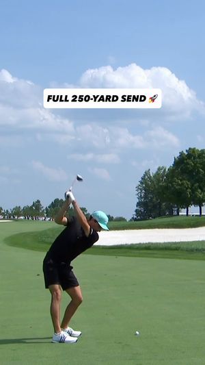 Video post by @livgolfleagueofficial on Facebook