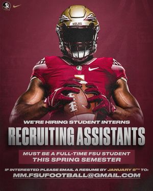 Image post by @fsufootball on Instagram