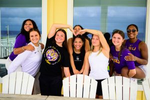 Image post by @lsugym on Instagram