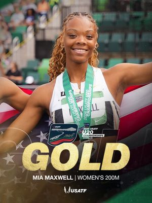 Image post by @USATF on Facebook