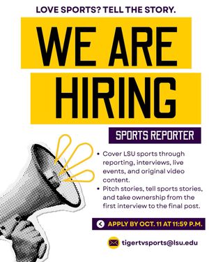 Image post by @lsutigertv on Instagram