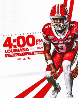 Image post by @RaginCajunsFB on Twitter/X