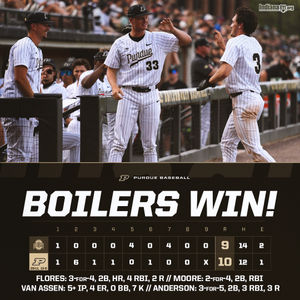 Image post by @purduebaseball on Instagram