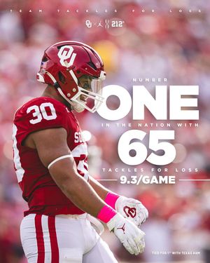 Image post by @ou_football on Instagram