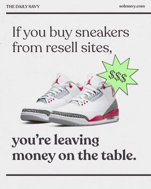 Image post by @solesavy on Instagram