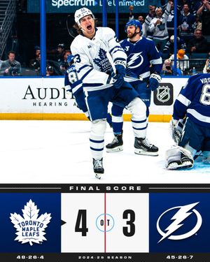 Image post by @NHL on Twitter