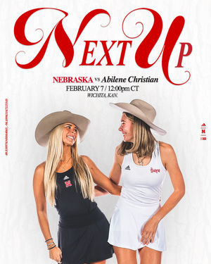 Image post by @huskerwtennis on Instagram