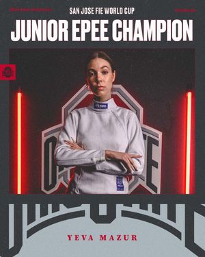 Image post by @ohiostatefencing on Instagram