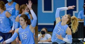 Image post by @uncvolleyball on Instagram