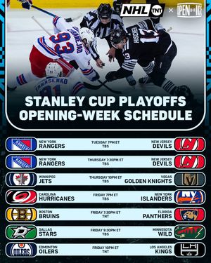 Image post by @NHL_On_TNT on Twitter