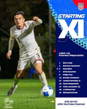 Image post by @ussoccer_ent on Instagram