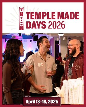 Image post by @templealumni on Instagram